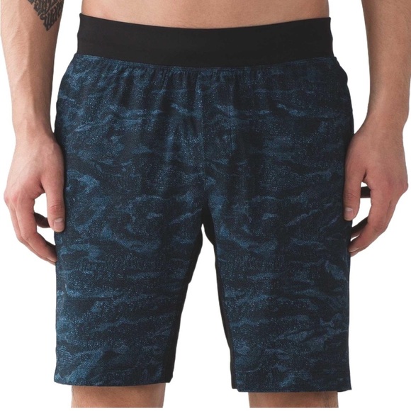 Lululemon pace breaker shorts linerless men’s XL EUC blue - Picture 7 of 7